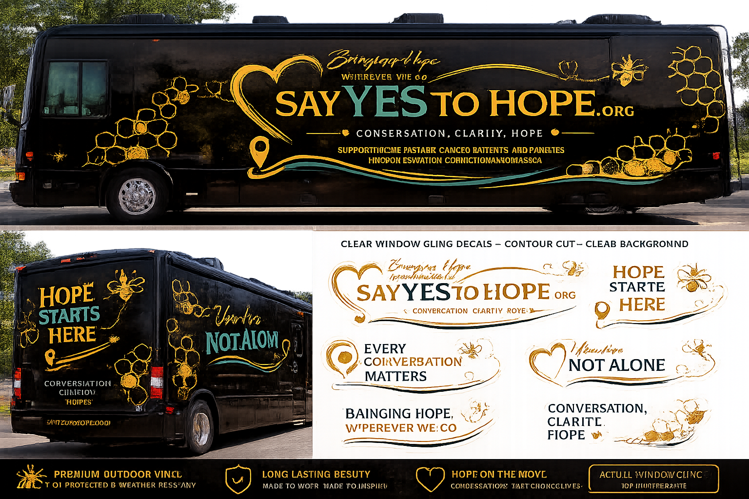 The HopeMobile on the move
